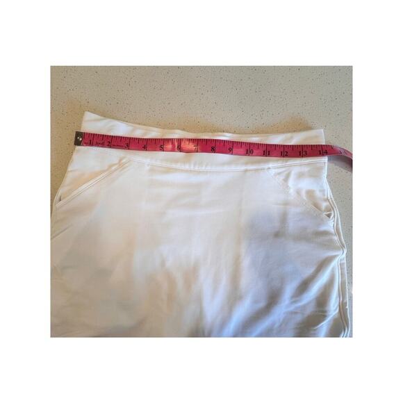 PETER MILLAR Women's Tennis Golf Skirt Skort White Small Sun Protection - Picture 6 of 7